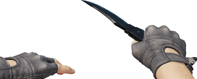 Preview image 4 of ★ Falchion-Messer | Schwarz laminiert (Minimale Gebrauchsspuren)