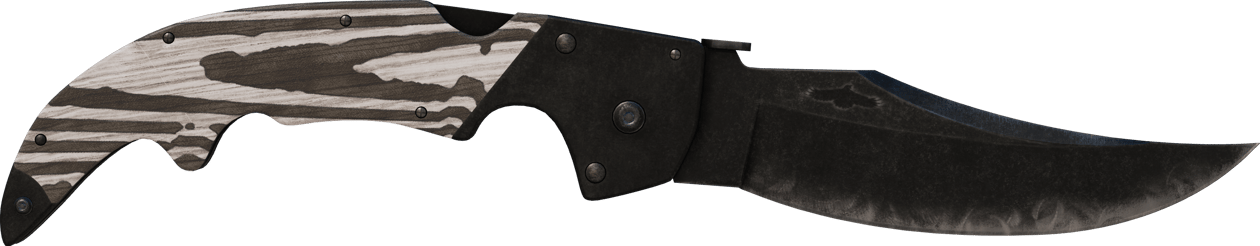 Preview image 1 of ★ Falchion-Messer | Schwarz laminiert (Minimale Gebrauchsspuren)