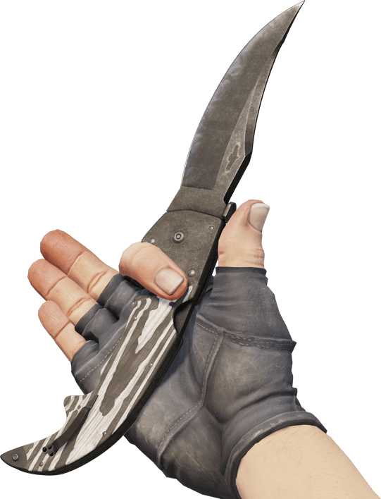 Preview image 3 of ★ Cuchillo Alfanje | Laminado Negro (Bastante desgastado)