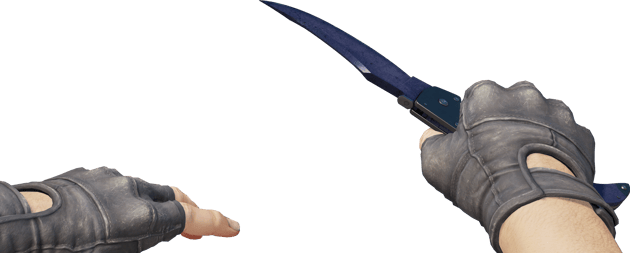 Preview image 4 of ★ 弯刀 | 蓝钢 (战痕累累)