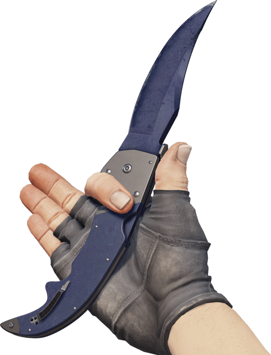 Preview image 3 of ★ 弯刀 | 蓝钢 (战痕累累)