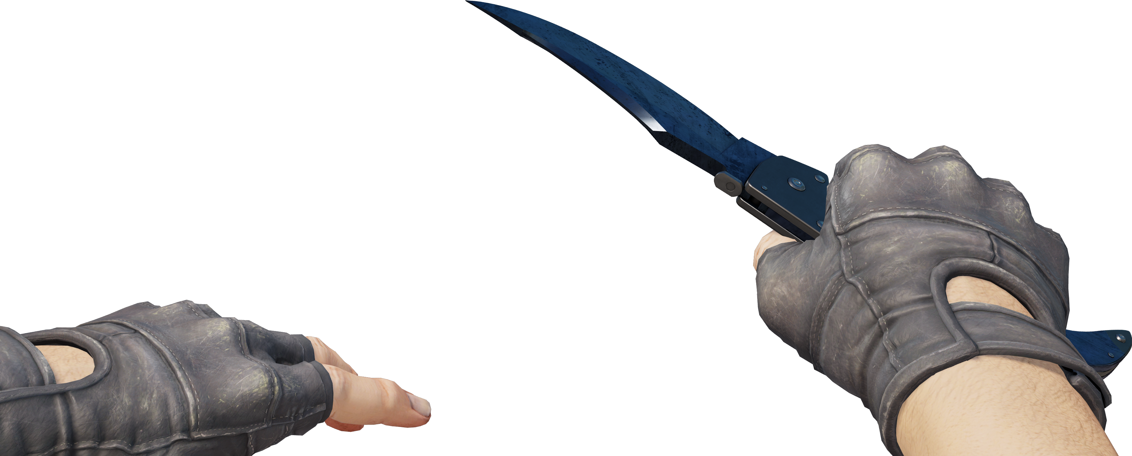 Preview image 4 of ★ Falchion Knife | Blue Steel (Factory New)