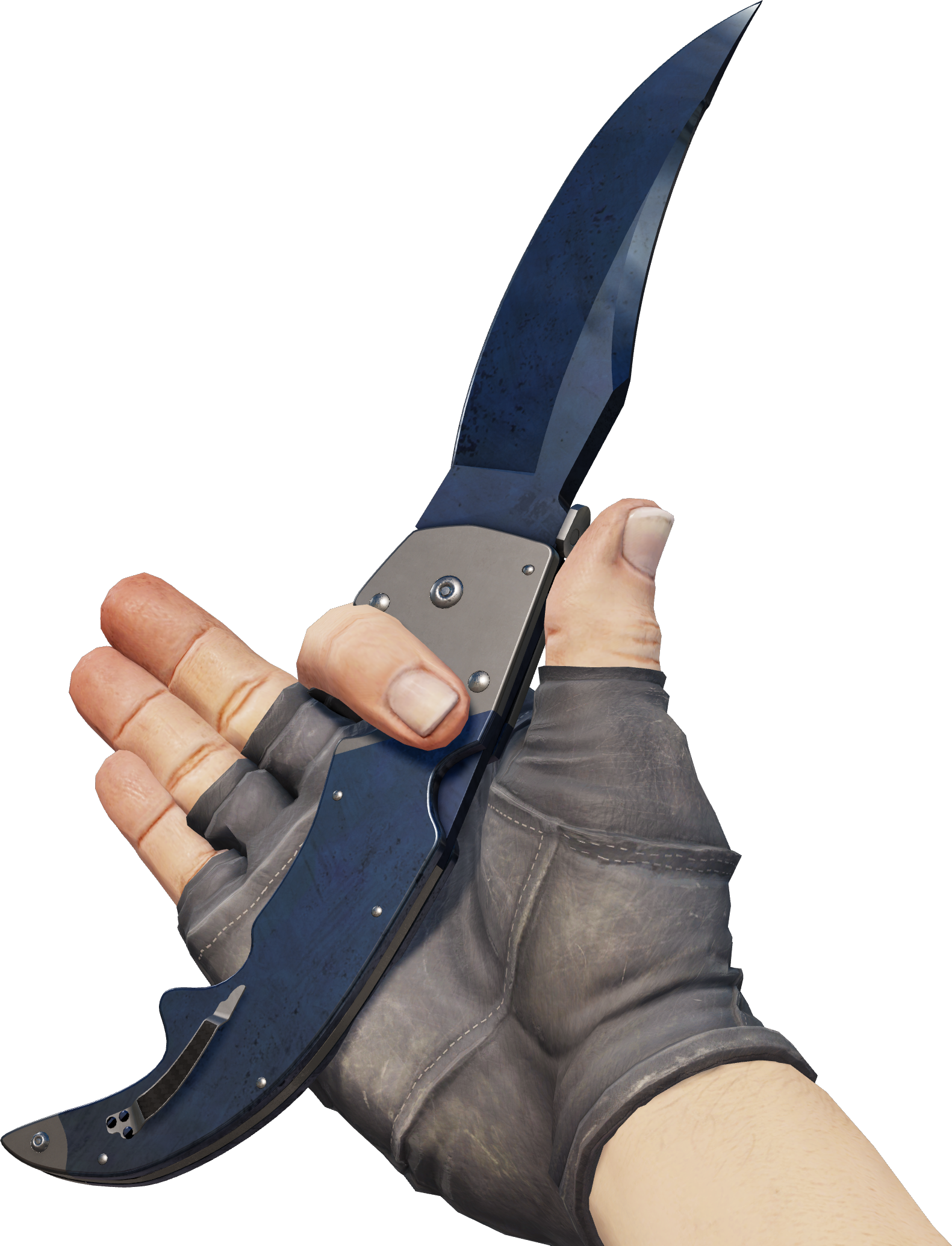 Preview image 3 of ★ Falchion Knife | Blue Steel (Factory New)