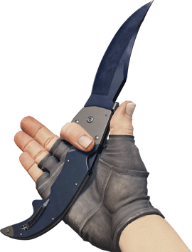 Preview image 3 of ★ 弯刀 | 蓝钢 (破损不堪)