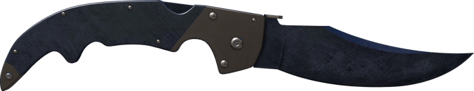 ★ 弯刀 | 蓝钢 (破损不堪)