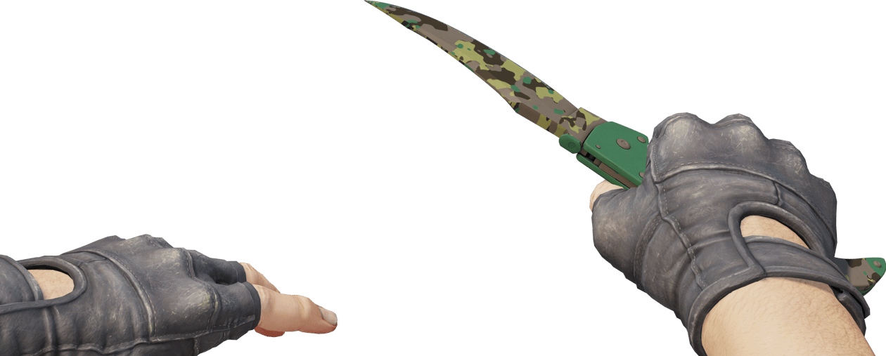 Preview image 4 of ★ Nóż falcjon | Tajga (lekkie zużycie)