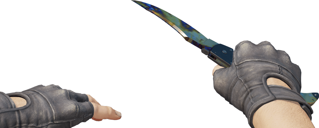 Preview image 4 of ★ Nóż falcjon | Stal nawęglana (lekkie zużycie)