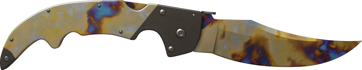 Preview image 1 of ★ Nóż falcjon | Stal nawęglana (lekkie zużycie)