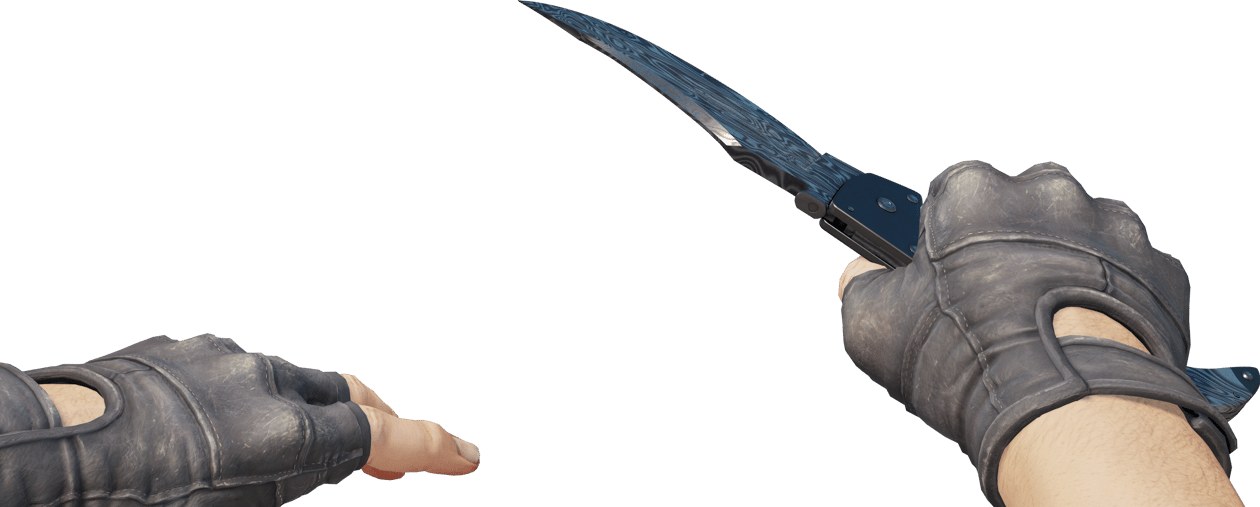 Preview image 4 of ★ Falchion Knife | Damascus Steel (Well-Worn)