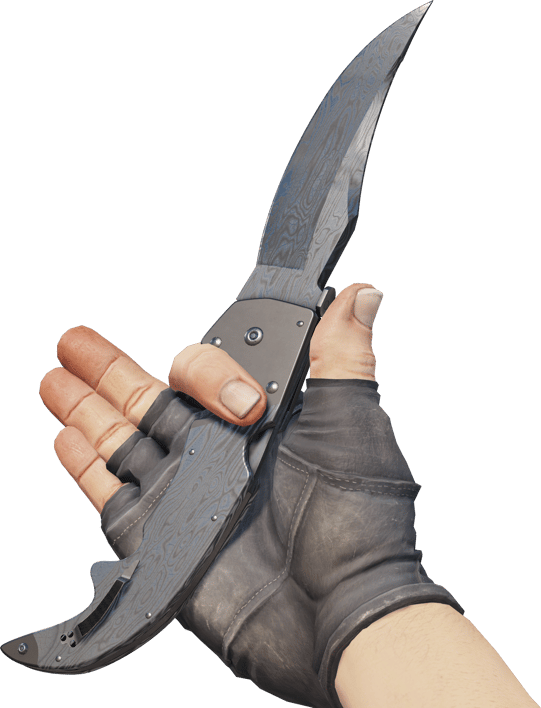 Preview image 3 of ★ Falchion Knife | Damascus Steel (Well-Worn)
