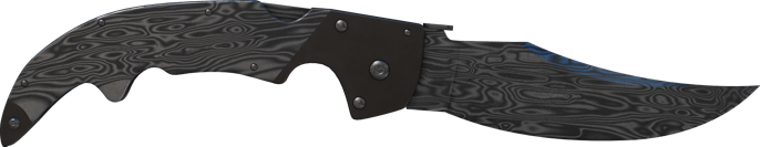 ★ Falchion Knife | Damascus Steel (Well-Worn)