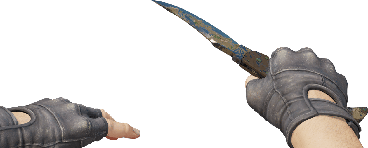 Preview image 4 of ★ Falchion-veitsi | Kesämaasto (Reissussa rähjääntynyt)