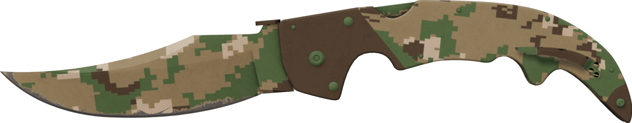 Preview image 2 of ★ Nóż falcjon | Leśny DDPAT (lekkie zużycie)