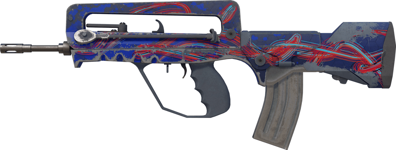 Preview image 1 of FAMAS | Afterimage (Usée)