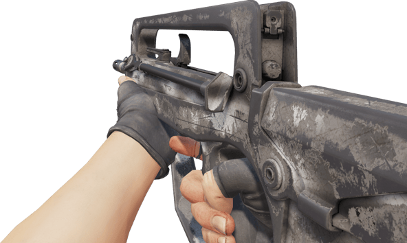 Preview image 3 of FAMAS | 對比噴漆 (戰痕累累)