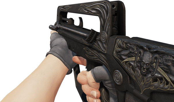 Preview image 3 of FAMAS | Djinn (Battle-Scarred)