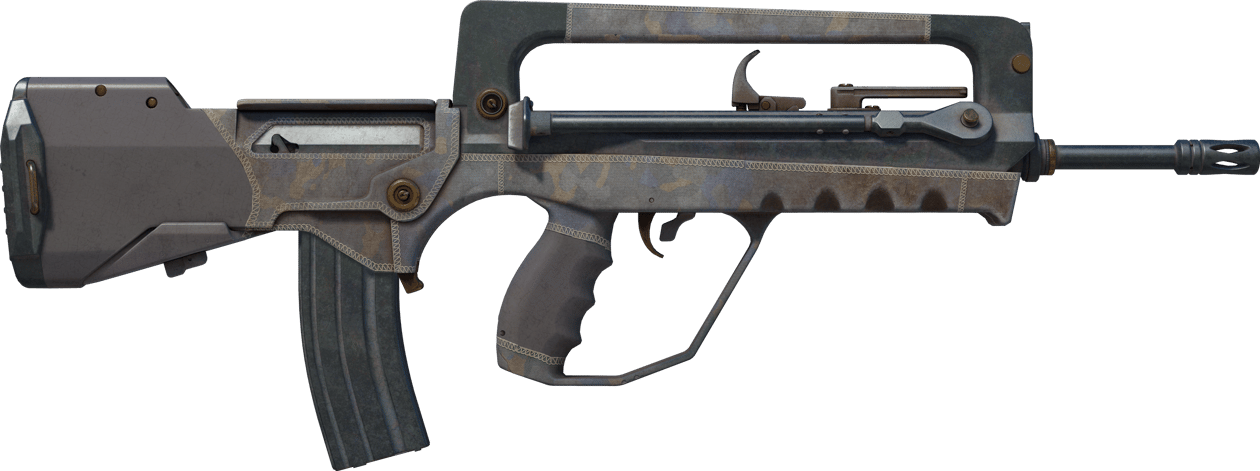 Preview image 2 of FAMAS | 하프 슬리브 (전투로 닳고 닳은)