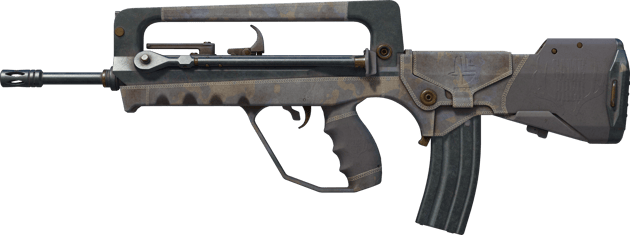 FAMAS | 하프 슬리브 (전투로 닳고 닳은)