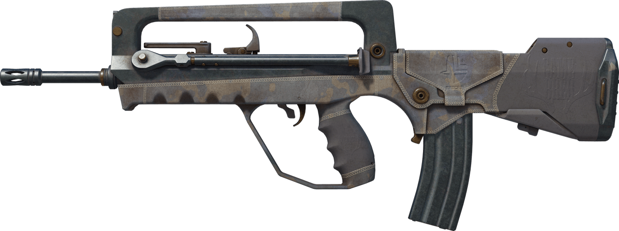 Preview image 1 of FAMAS | 하프 슬리브 (전투로 닳고 닳은)