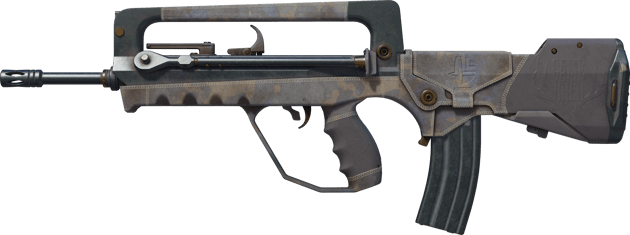 FAMAS | Tarnmantel (Abgenutzt)