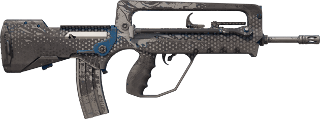 Preview image 2 of FAMAS | Rozmyty półton (po ciężkich walkach)