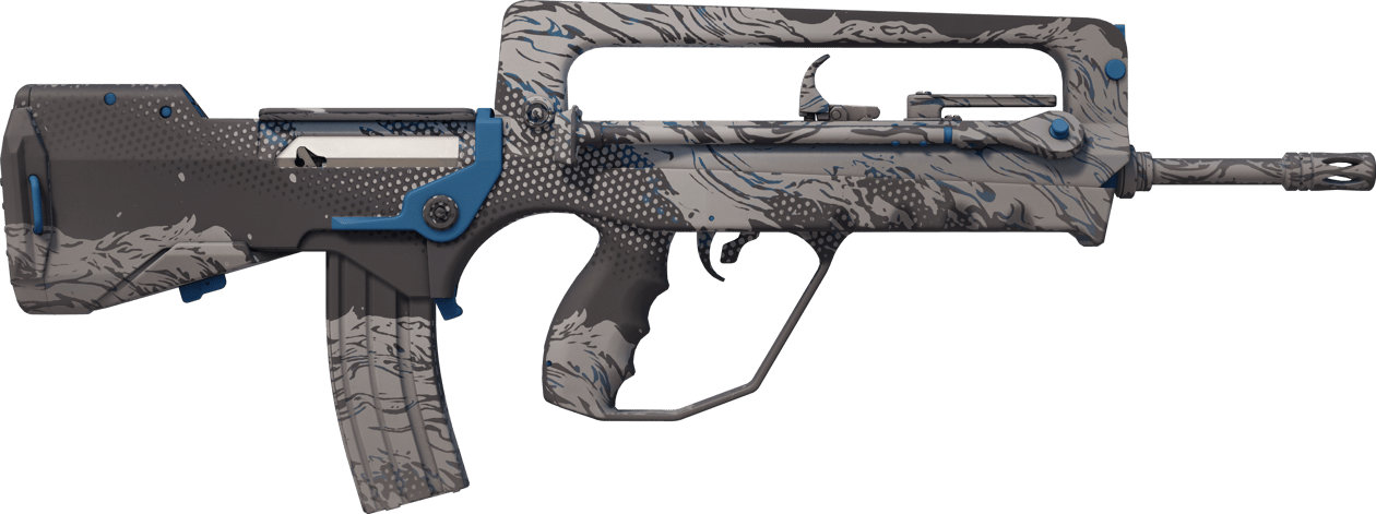 Preview image 2 of FAMAS | Halftone Wash (FN - Mới cứng)
