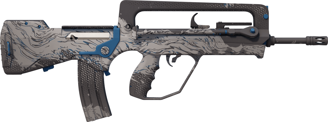 Preview image 2 of FAMAS | Halftone Wash (MW - Trầy ít)