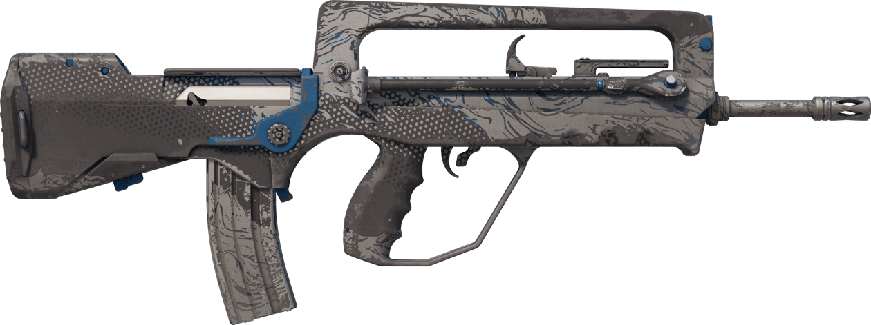Preview image 2 of FAMAS | Halftone Wash (WW - Khá mòn)