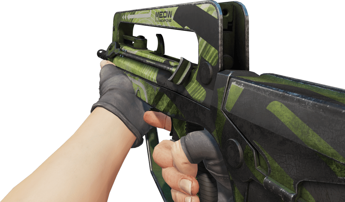 Preview image 3 of FAMAS | Meow 36 (Battle-Scarred)