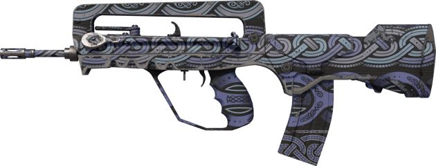 FAMAS | Night Borre (Testado no Terreno)