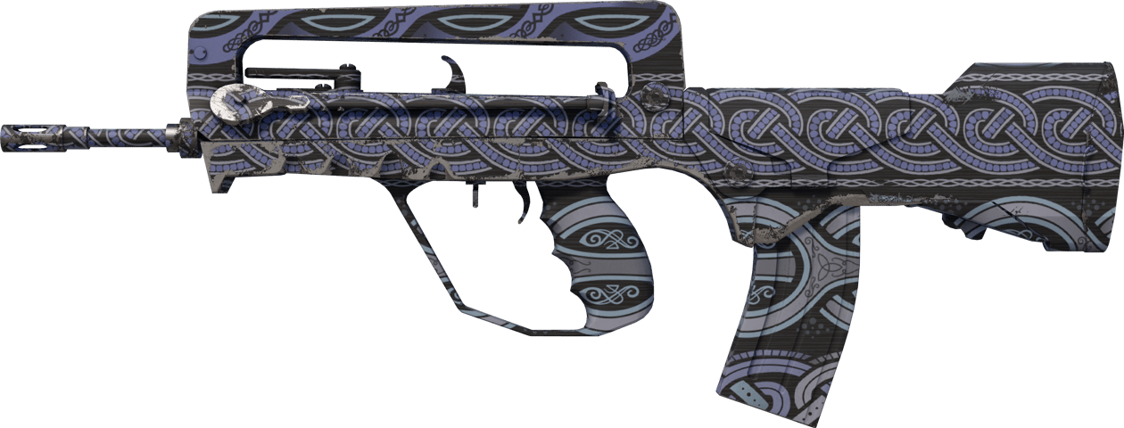 Preview image 1 of FAMAS | 暗夜锁链 (略有磨损)