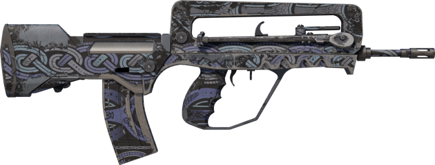 Preview image 2 of FAMAS | Night Borre (Well-Worn)