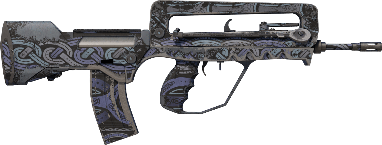 Preview image 2 of FAMAS | Night Borre (Well-Worn)