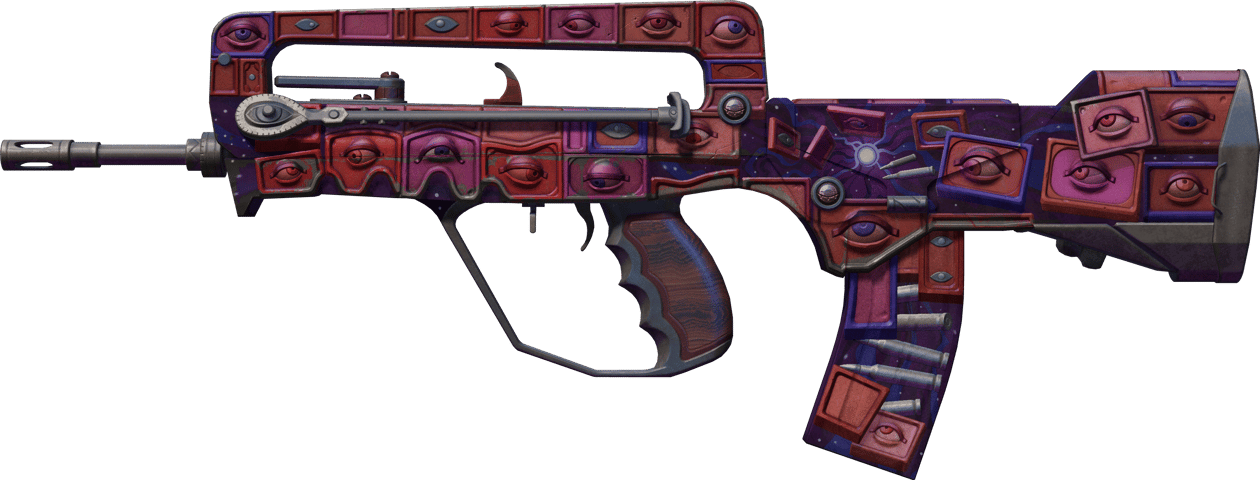 Preview image 1 of FAMAS | Rapid Eye Movement (戦いで傷ついた)