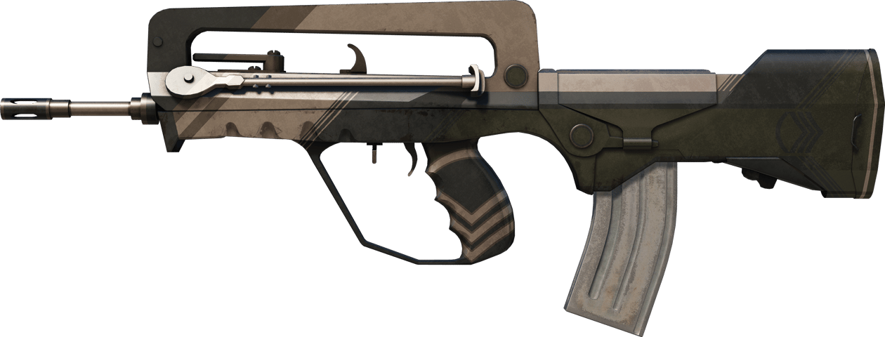 Preview image 1 of FAMAS | Sergeant (WW - Khá mòn)