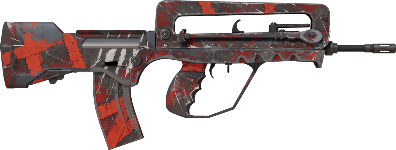 Preview image 2 of FAMAS | 생존 전쟁 Z (꽤 닳은)