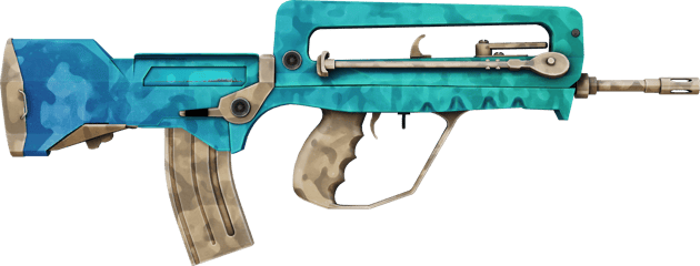 Preview image 2 of FAMAS | Waters of Nephthys (Factory New)