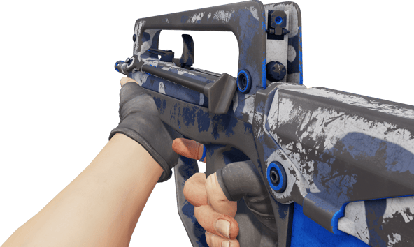 Preview image 3 of FAMAS | Camuflaje yeti (Deplorable)