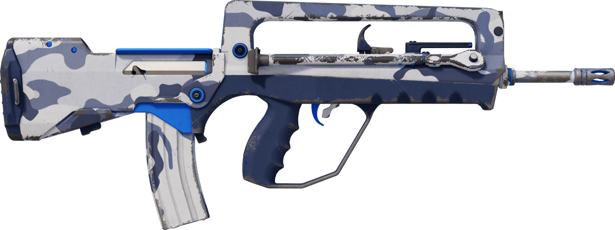 Preview image 2 of FAMAS | Yeti Camo (実地試験済み)
