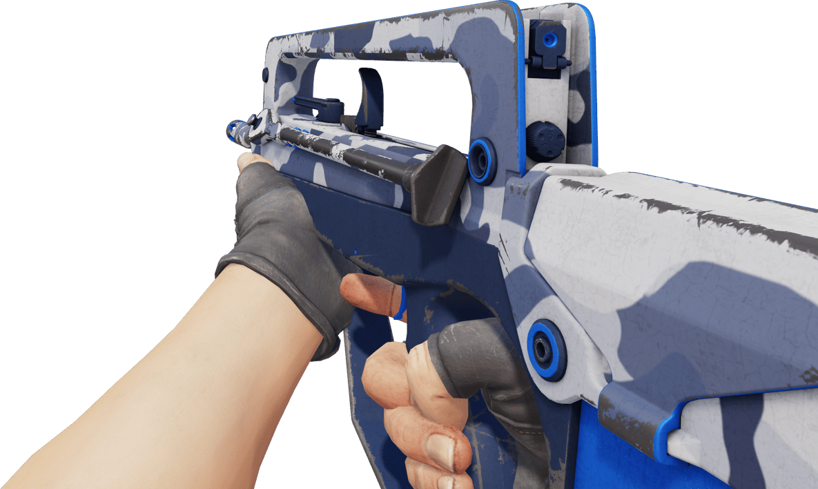 Preview image 3 of FAMAS | Yeti Camo (実地試験済み)