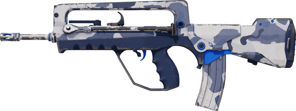 Preview image 1 of FAMAS | Yeti Camo (実地試験済み)