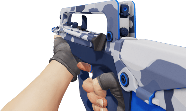 Preview image 3 of FAMAS | 설원 위장 (거의 깨끗한)