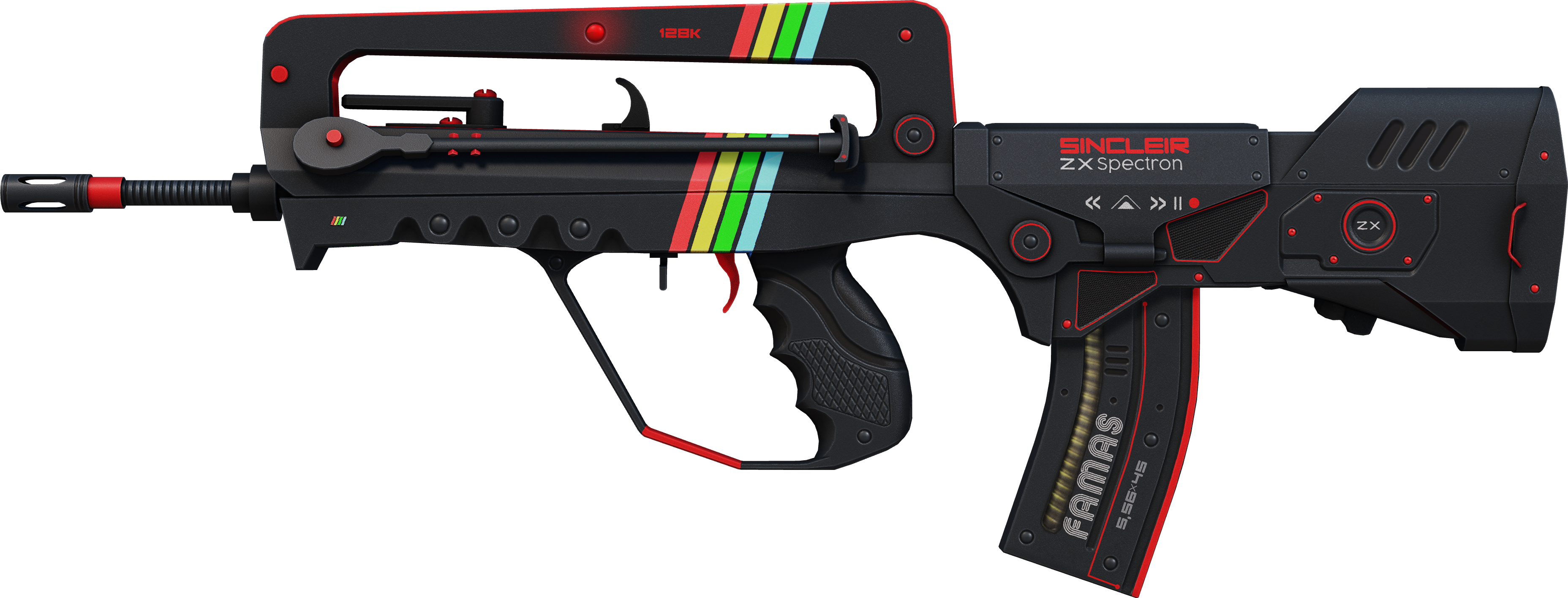 FAMAS | ZX Spectron - Skins Wiki
