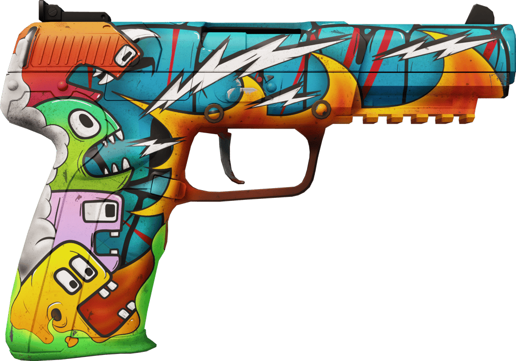 Preview image 2 of Five-SeveN | Angry Mob (MW - Trầy ít)