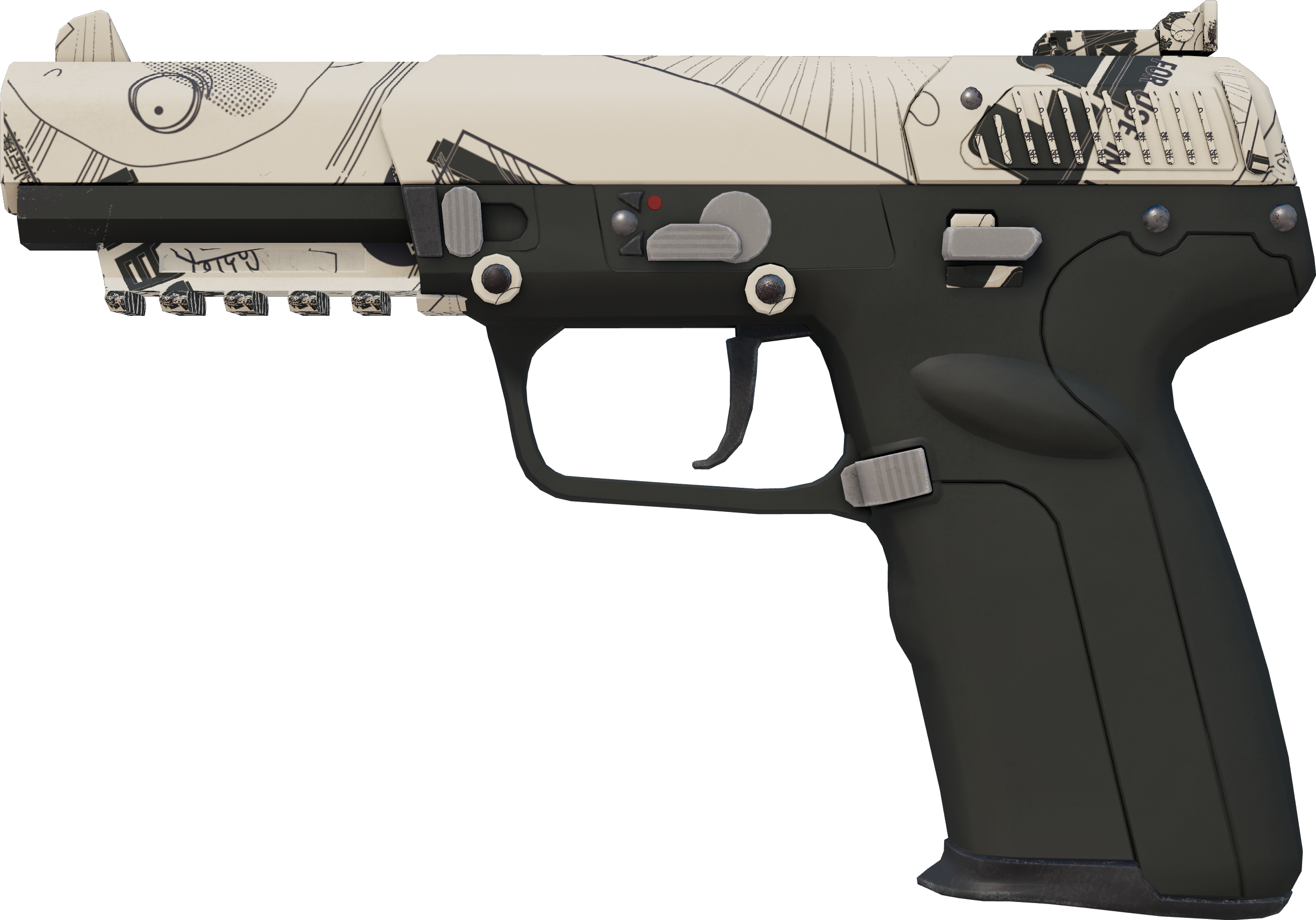 Preview image 1 of Five-SeveN | Kami (Factory New)