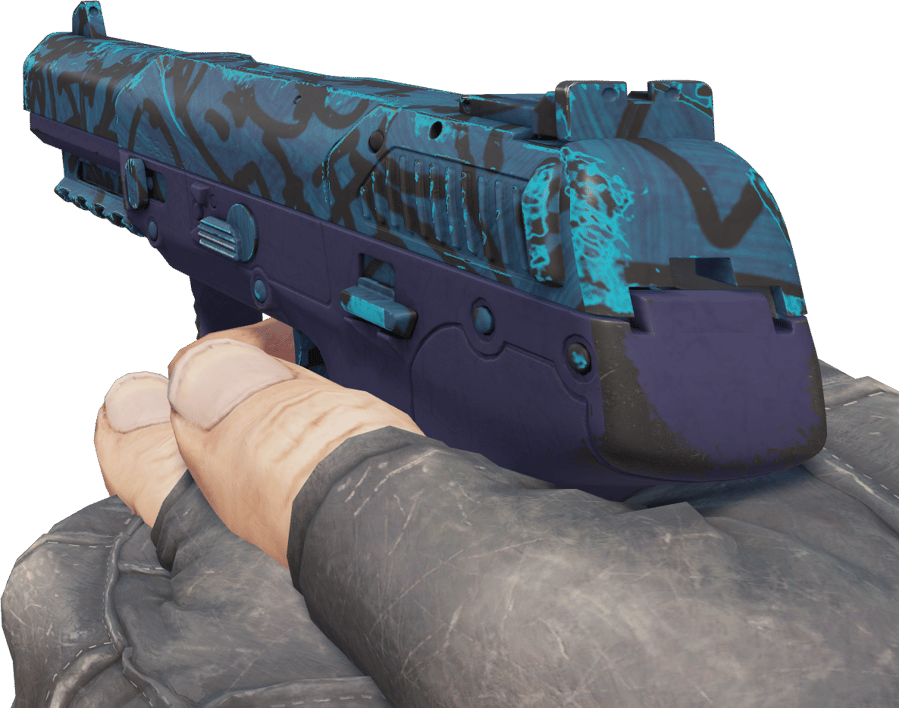 Preview image 3 of Five-seveN | Revestimiento de medianoche (Algo desgastado)