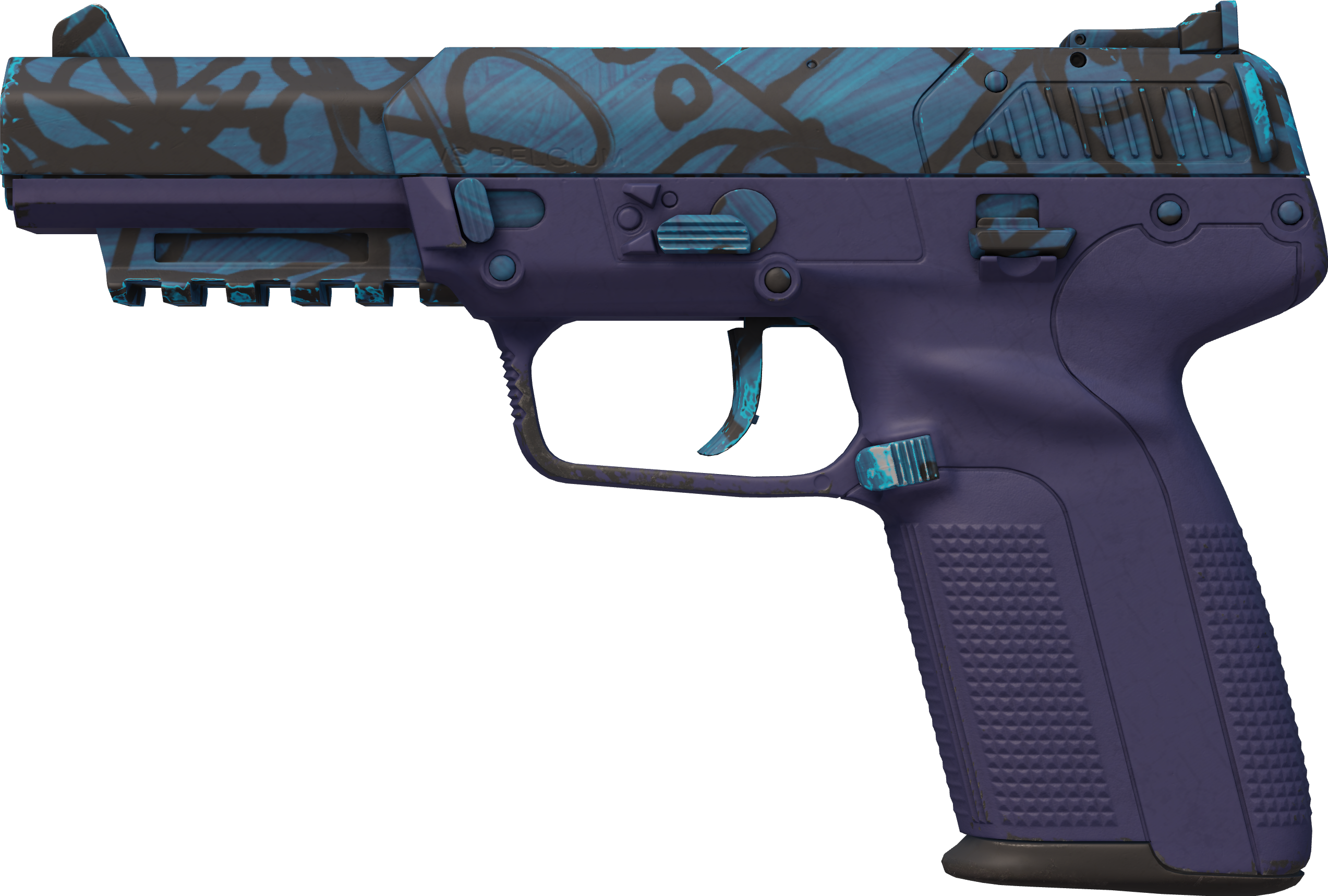 ☆希少☆SKINS Five-SeveN | Midnight Paintover (Minimal Wear) - Skins Wiki