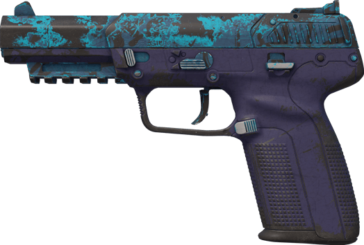 Five-SeveN | Midnight Paintover (Well-Worn)
