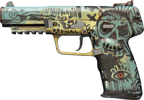 Five-SeveN | Scrawl (戦いで傷ついた)