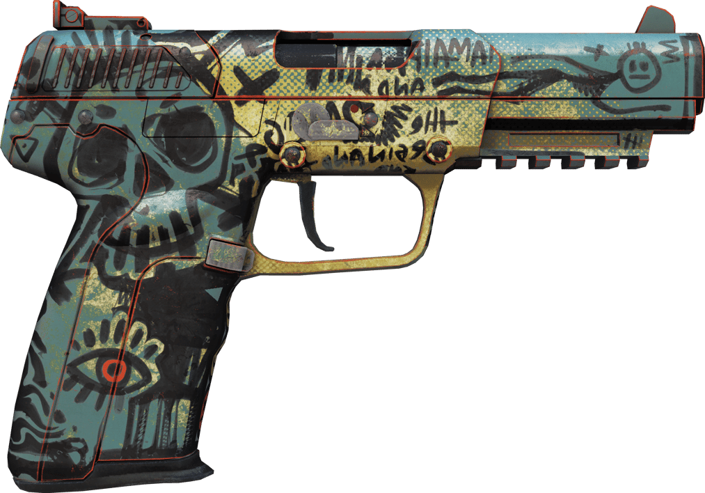 Preview image 2 of Five-SeveN | 涂鸦潦草 (略有磨损)